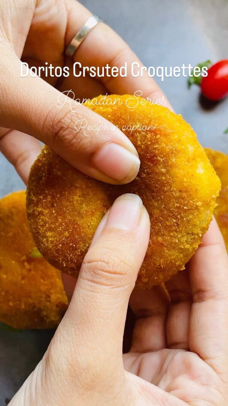 Doritos Crusted Extra Cheesy Croquettes