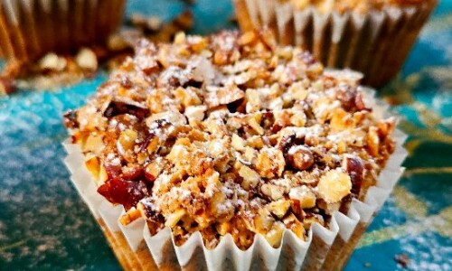 Gluten Free Breakfast Bran Muffins With A Crunchy Topping - Snacks, Appetizers & Desserts dari Oat