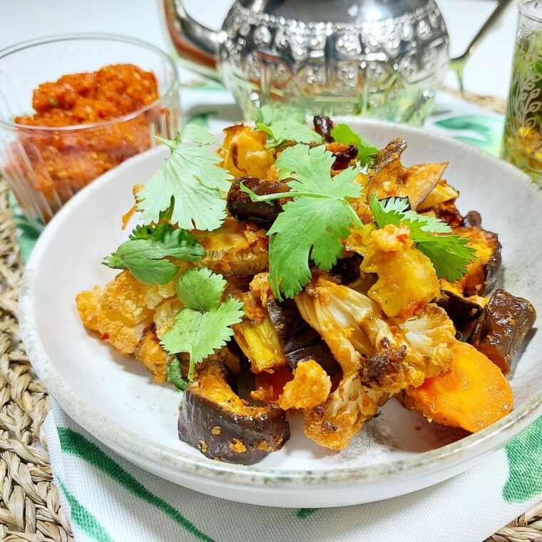 Harissa Grilled Vegetables