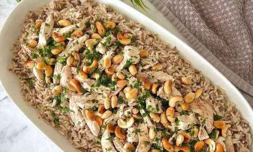 Lebanese Chicken Mansaf -  dari Chicken and Rice