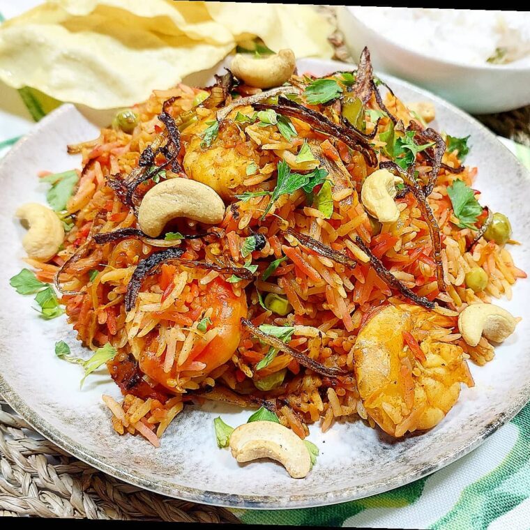 Prawn Biryani