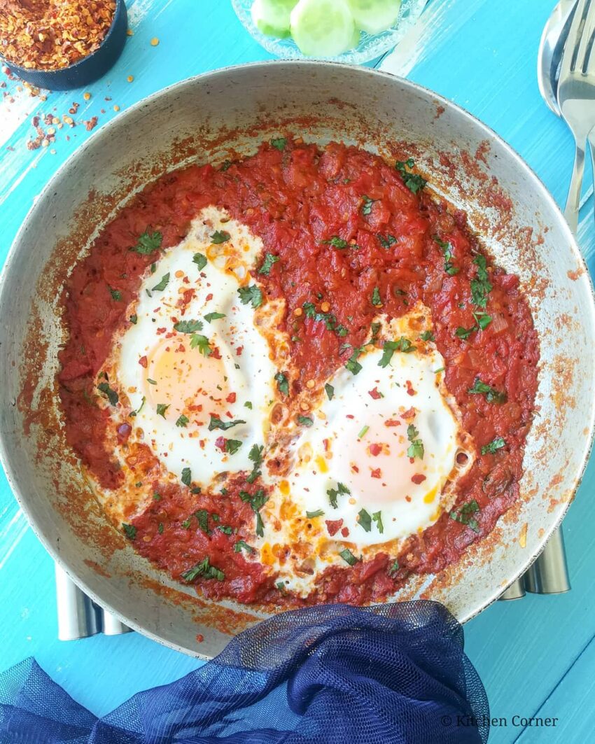 Shakshouka / Shakshuka from @kitchencornerpak - ResepMamiku.com