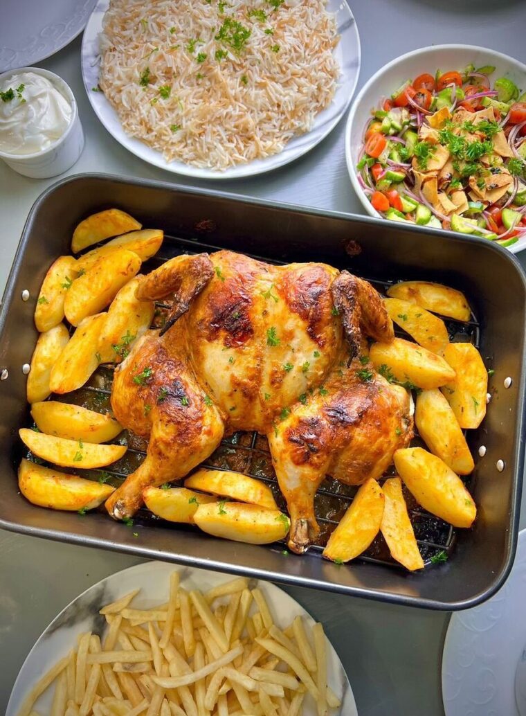 Spatchcock Roast Chicken