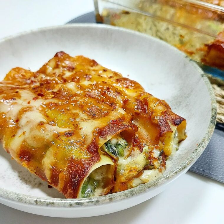 Spinach & Artichoke Canelloni
