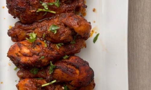 Sweet Chilli And Mint Drumsticks