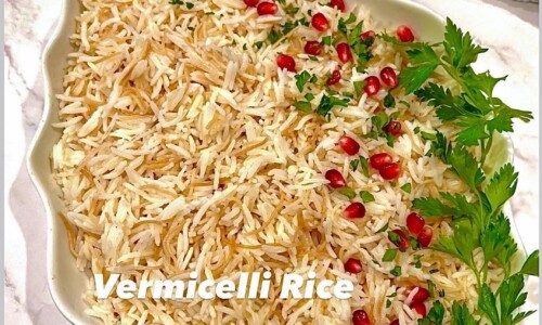 Vermicelli Rice - Main Dishes Recipes dari Rice