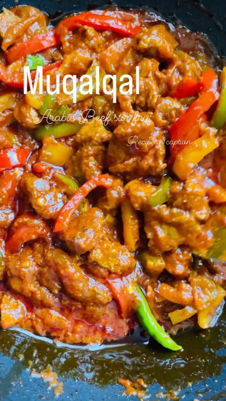 Arabic Beef Stir Fry