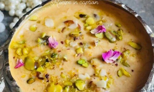 Caramel Sheer Khurma - Snacks, Appetizers & Desserts dari Date