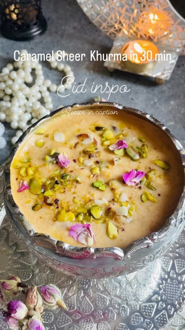 Caramel Sheer Khurma
