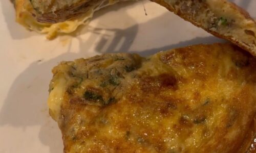 Cheese Stuffed Prawn Omelette - Food Recipes dari Prawn
