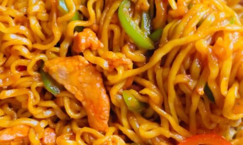 Fajita Ramen Stir Fry - Main Dishes dari Noodles