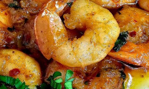 Garlic Butter Prawns - Food Recipes dari Prawn