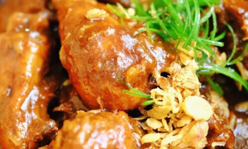 Chicken Stew In Sweet Soy Sauce / Ayam Semur