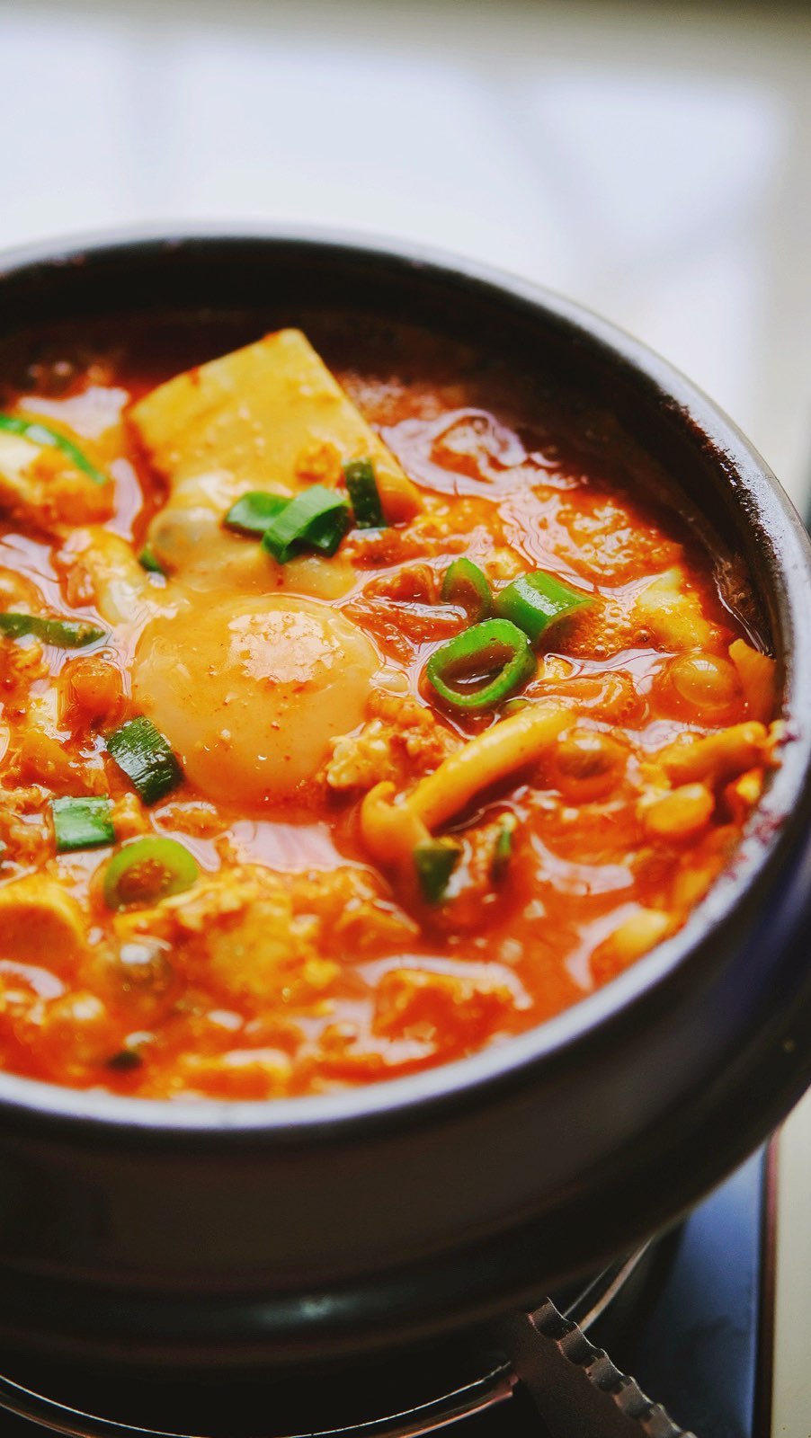 Kimchi Jjigae from @stirwithme - ResepMamiku.com