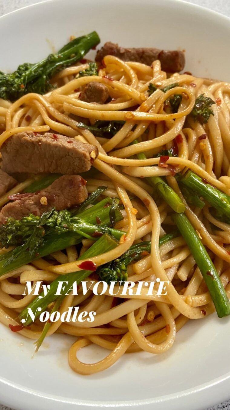 Lamb Stir Fry Noodles