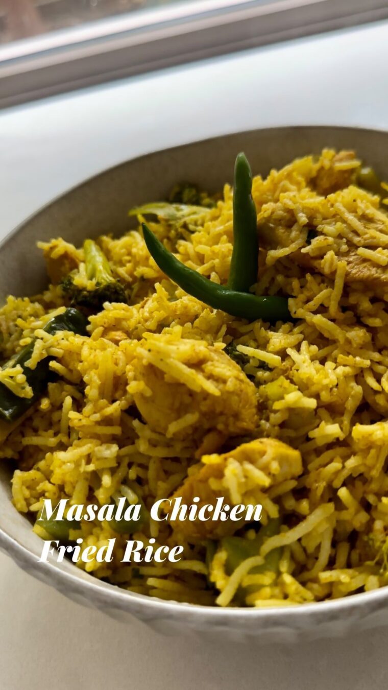 Masala Chicken Fried Rice