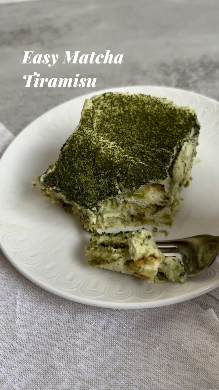 Matcha Tiramisu