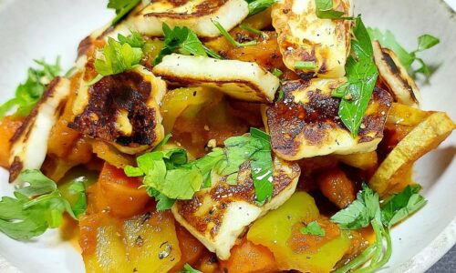 Mediterranean Vegetable Stew With Halloumi - Food Recipes dari Tomato