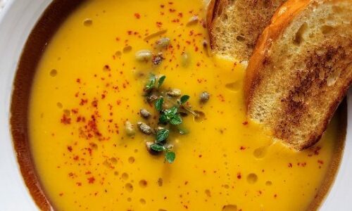 Pumpkin & Leek Soup