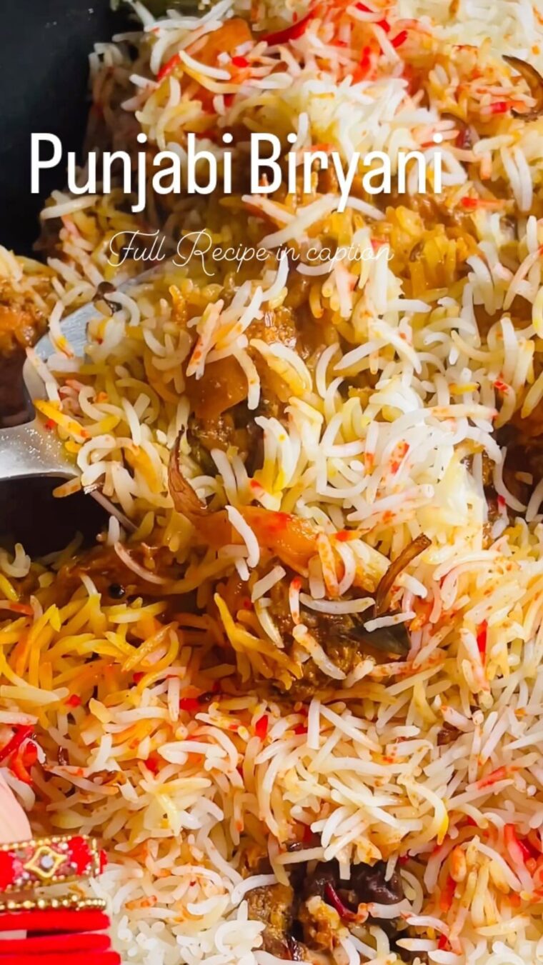 Punjabi Chicken Biryani