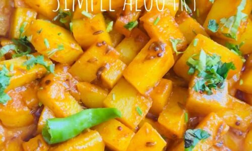 Simple Aloo Fry - Food Recipes dari Potato