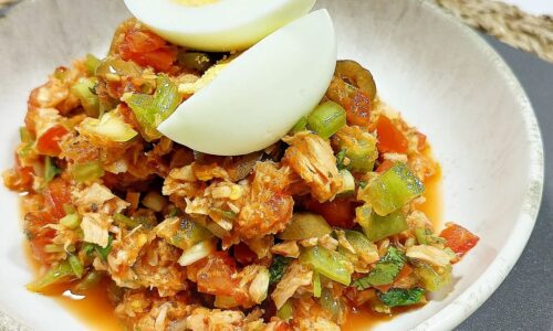 Slata Tounsia (Tunisian Salad) - Food Recipes dari Tuna