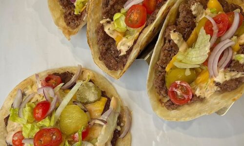 Smash-burger Tacos - Food Recipes dari Cheese