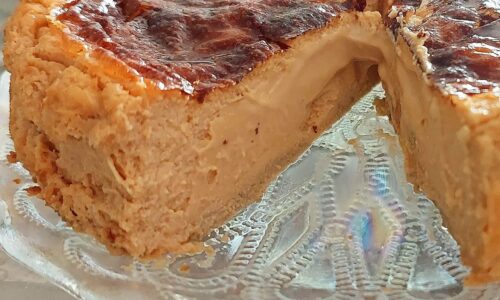 Thai Milk Tea Basque Burnt Cheesecake - Cake & Bread Recipes dari Cheese