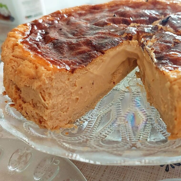 Thai Milk Tea Basque Burnt Cheesecake