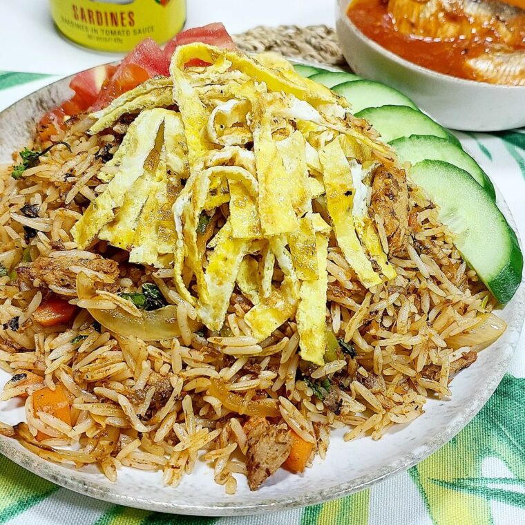 Tomato Sardines Fried Rice