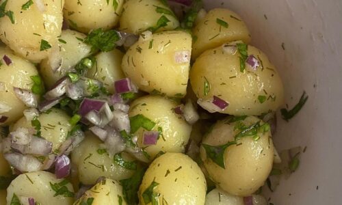 Turkish Style Potato Salad