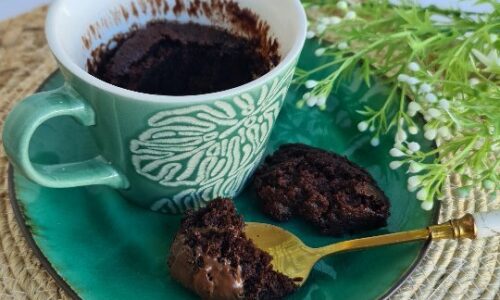 1 Minute Nutella Mug Cake