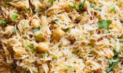 Achari Chana Pulao