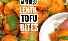 Airfried Lentil Tofu Bites