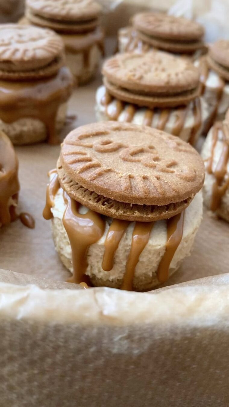 Biscoff Cheesecake Shots