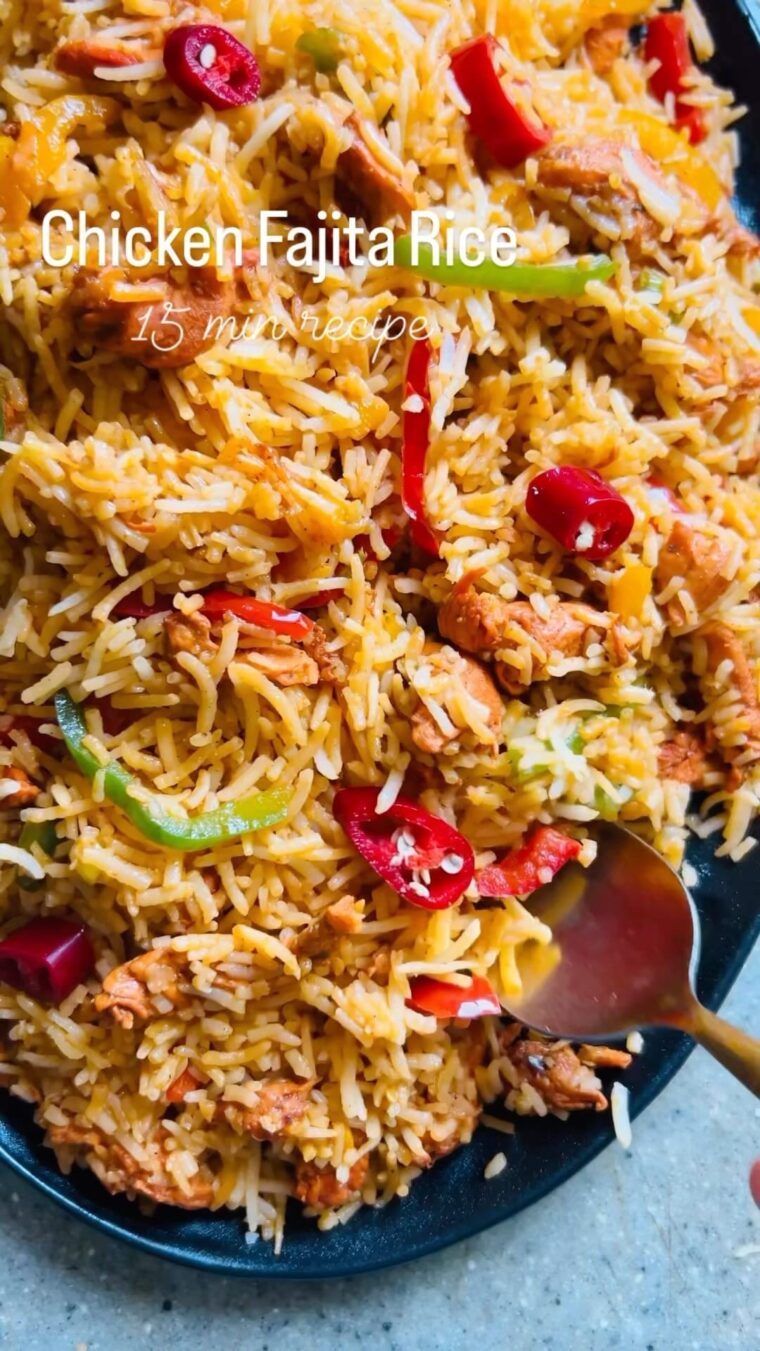 Chicken Fajita Rice