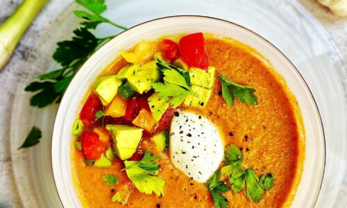 Chilled Watermelon & Tomato Gazpacho