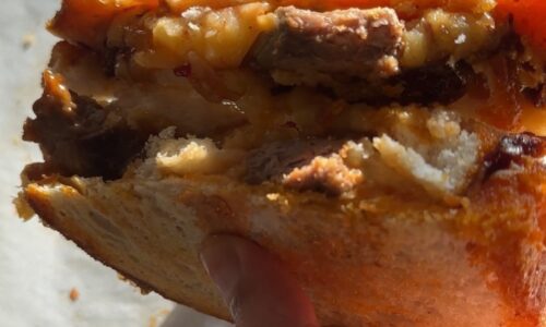 Chilli Cheese Steak Sandwich