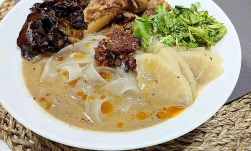 Chinese Lamb Noodle Soup