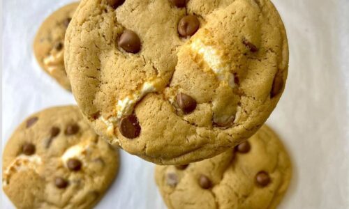 Chocolate Chip Marshmallow Cookies