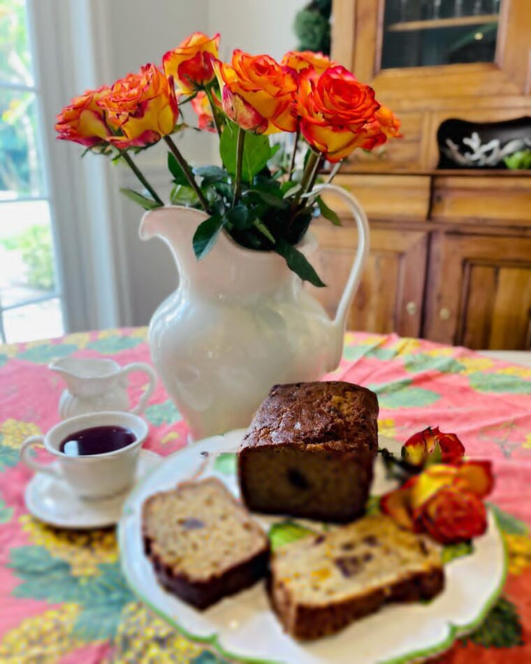 Mango Bread With Dates & Ginger