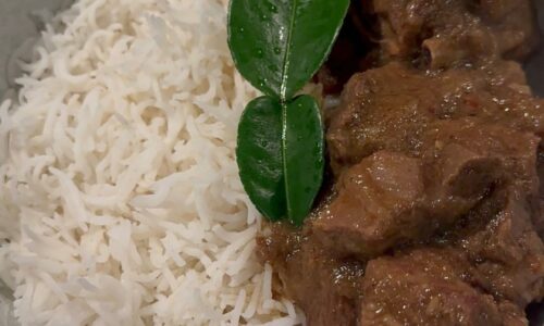 Mango Lemongrass Lamb Curry