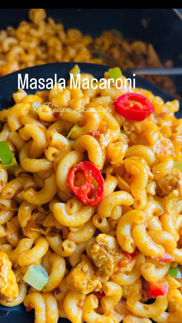 Masala Chicken Macaroni