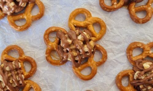 Pretzel Turtles - Snacks, Appetizers & Desserts dari Biscuit