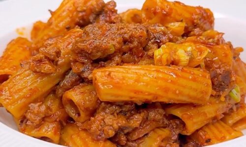 Spicy Chipotle Rigatoni Pasta
