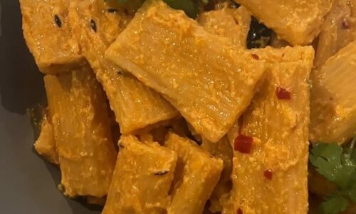 Spicy Yogurt Sauce Pasta