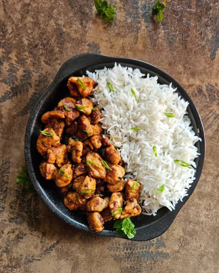 Sticky Honey Lemon Chicken