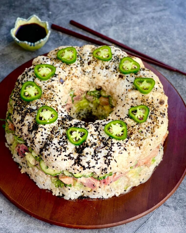 Sushi Bundt Cake
