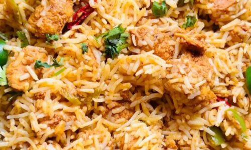 Tandoori Chicken Tikka Rice - Main Dishes Recipes dari Rice