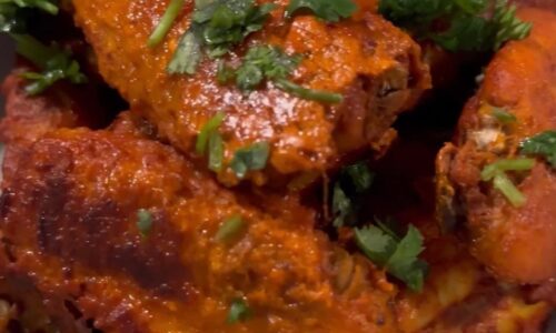 Baked Tandoori Chicken Wings